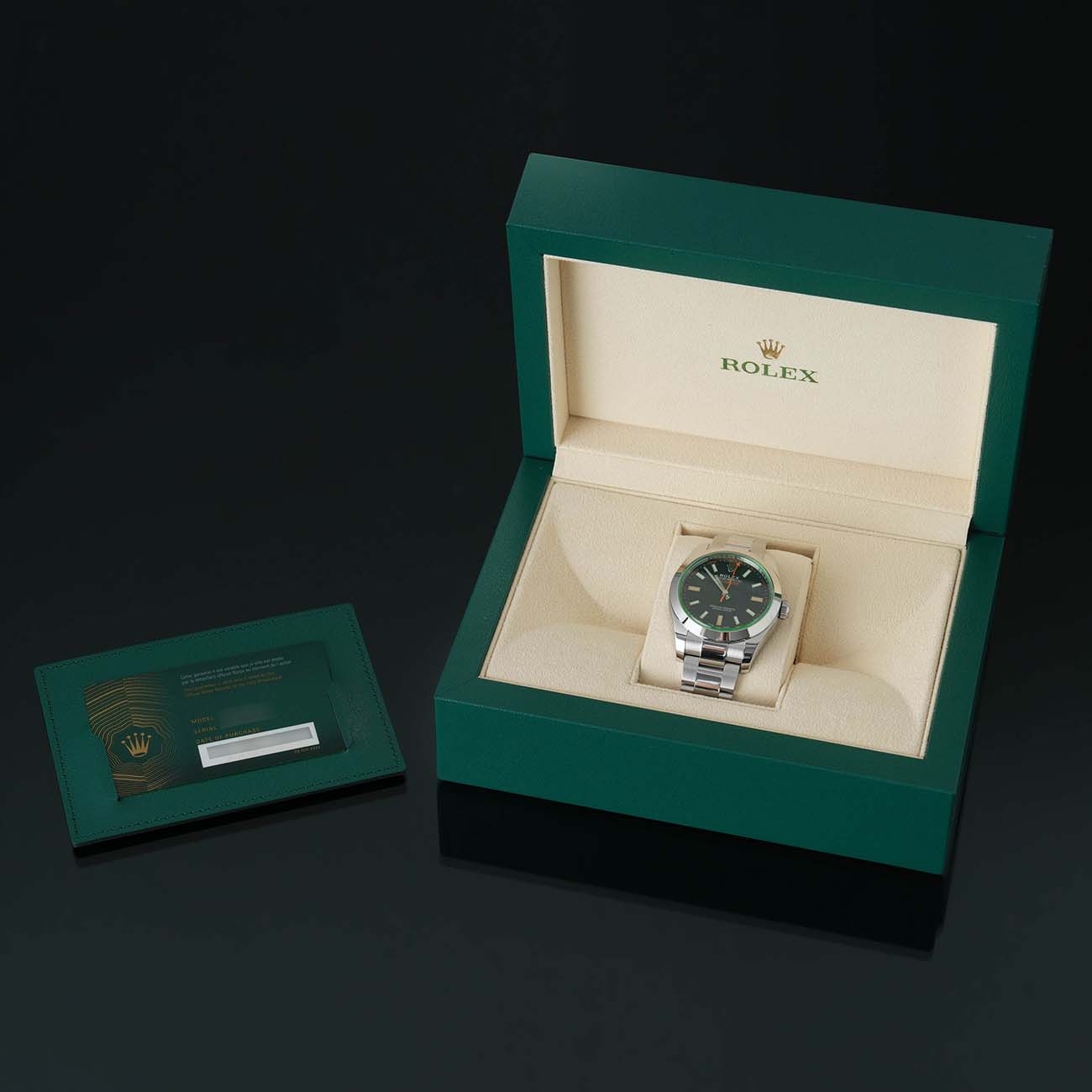ROLEX(NEW)롤렉스 밀가우스 116400GV (새상품) NEW PRODUCT