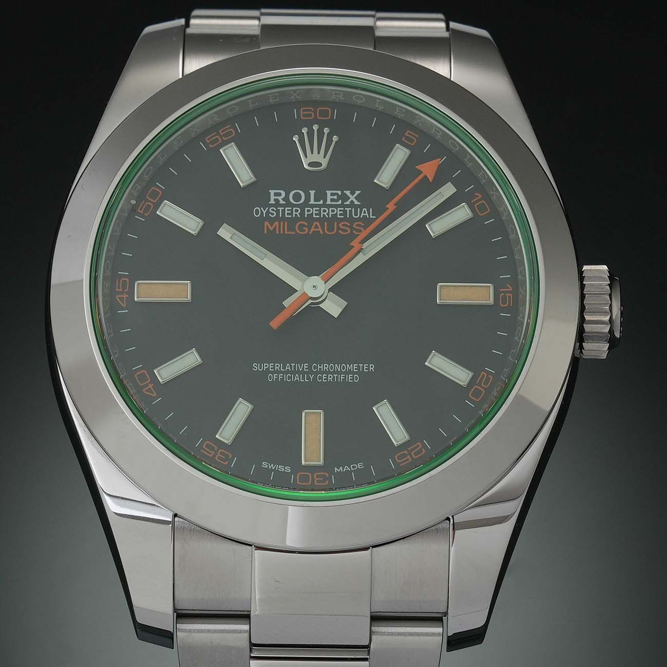 ROLEX(NEW)롤렉스 밀가우스 116400GV (새상품) NEW PRODUCT