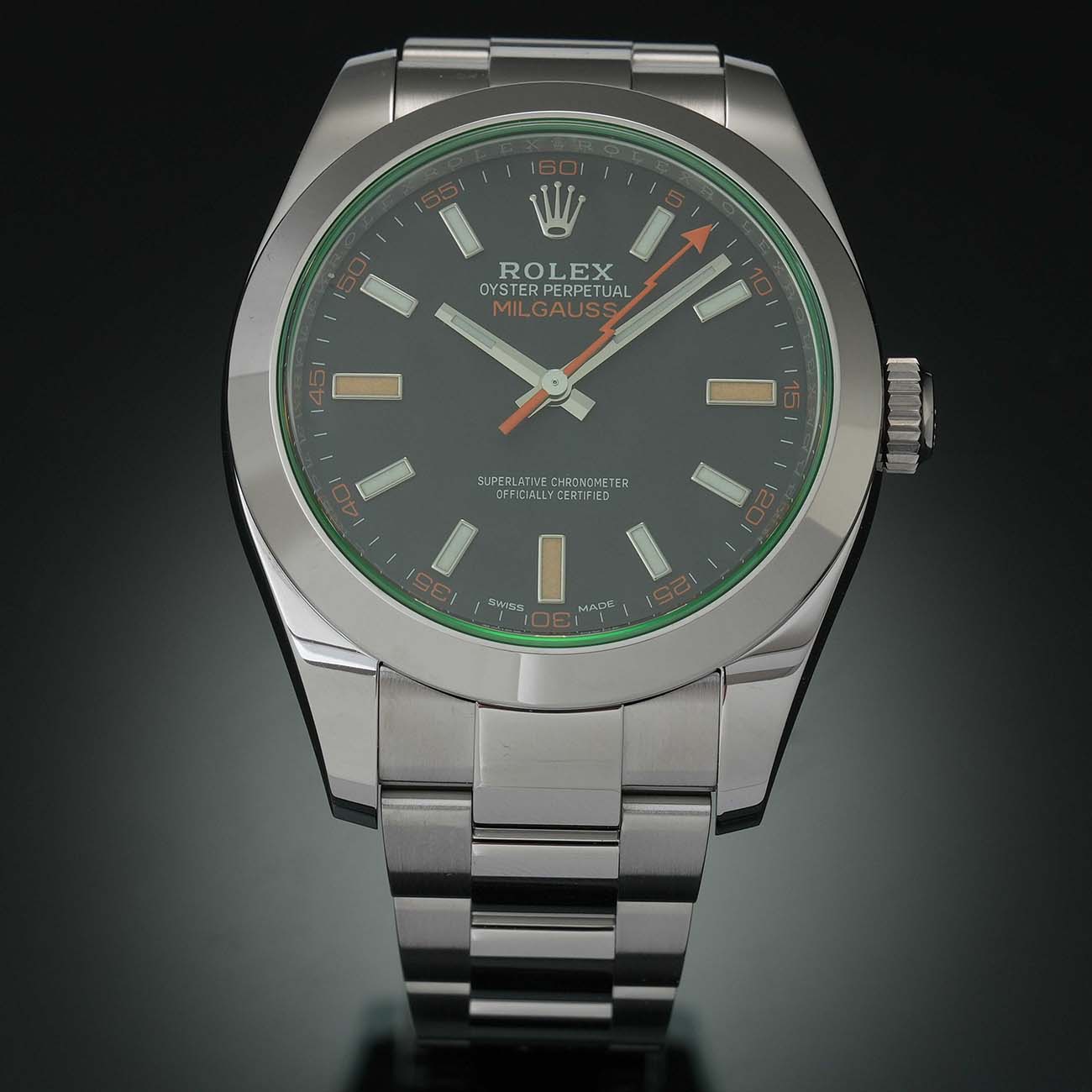 ROLEX(NEW)롤렉스 밀가우스 116400GV (새상품) NEW PRODUCT