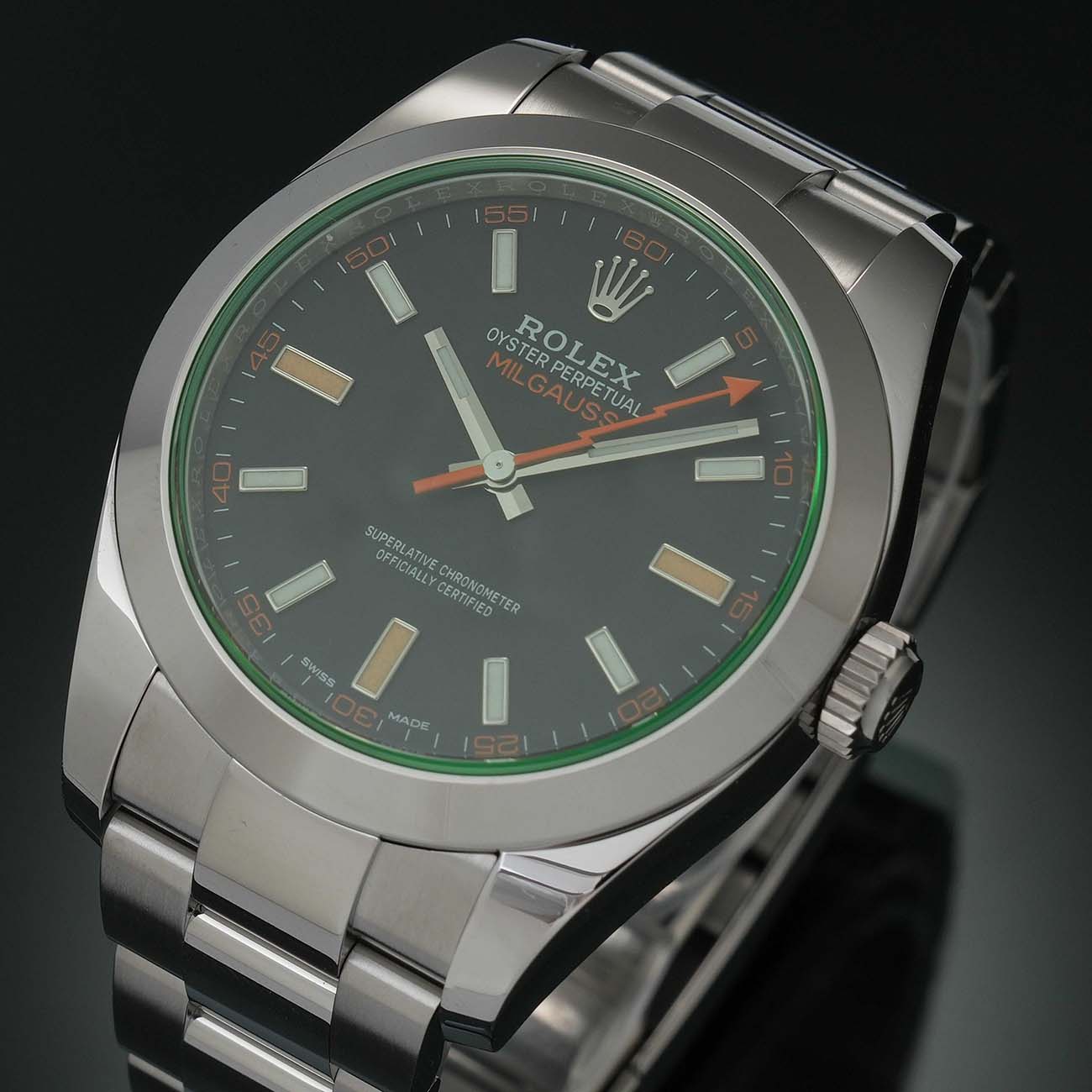 ROLEX(NEW)롤렉스 밀가우스 116400GV (새상품) NEW PRODUCT