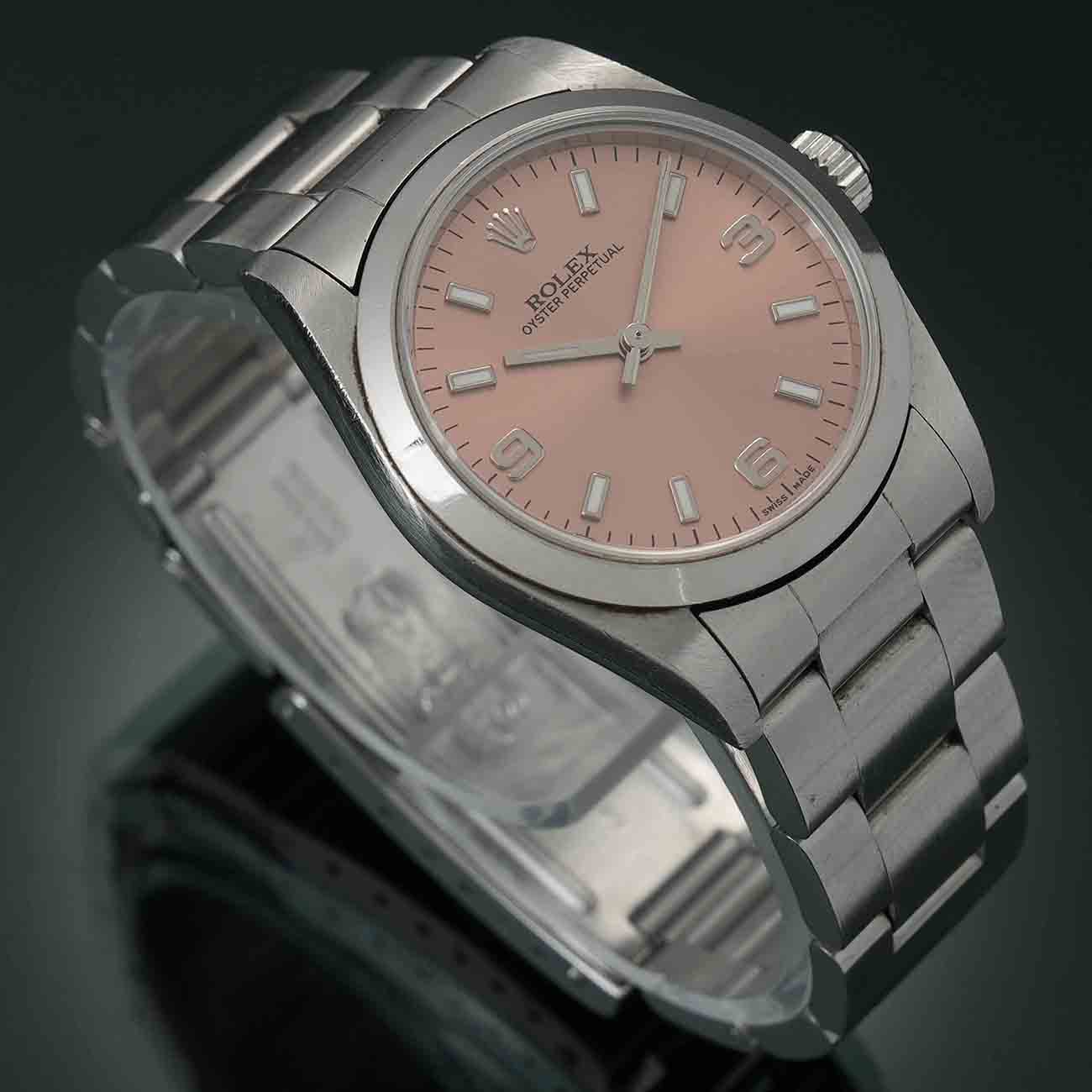 ROLEX(USED)롤렉스 오이스터 퍼페츄얼 77080 (Y)