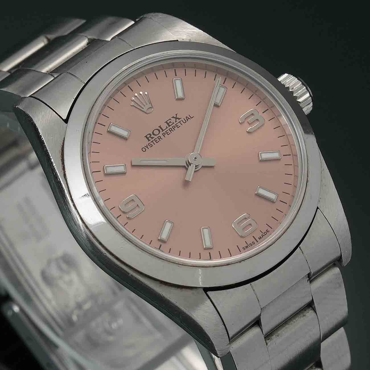 ROLEX(USED)롤렉스 오이스터 퍼페츄얼 77080 (Y)