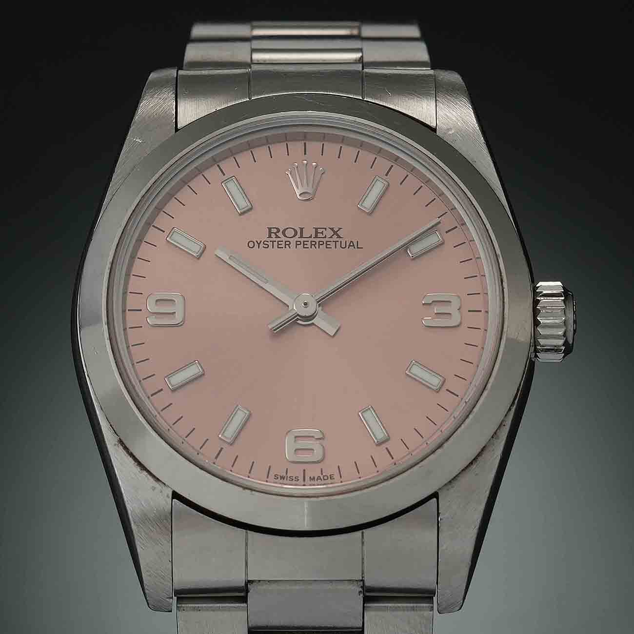 ROLEX(USED)롤렉스 오이스터 퍼페츄얼 77080 (Y)