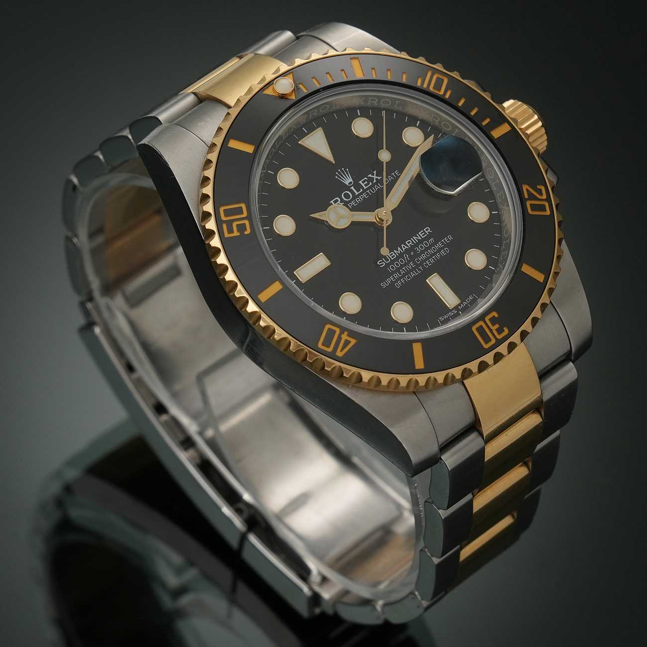 ROLEX(USED)롤렉스 서브마리너 콤비 116613LN