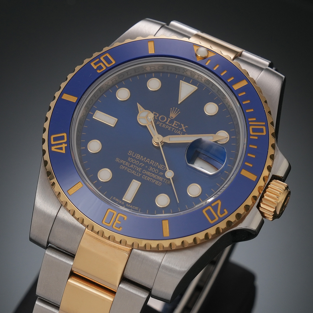 ROLEX(USED)롤렉스 서브마리너 콤비 116613LB