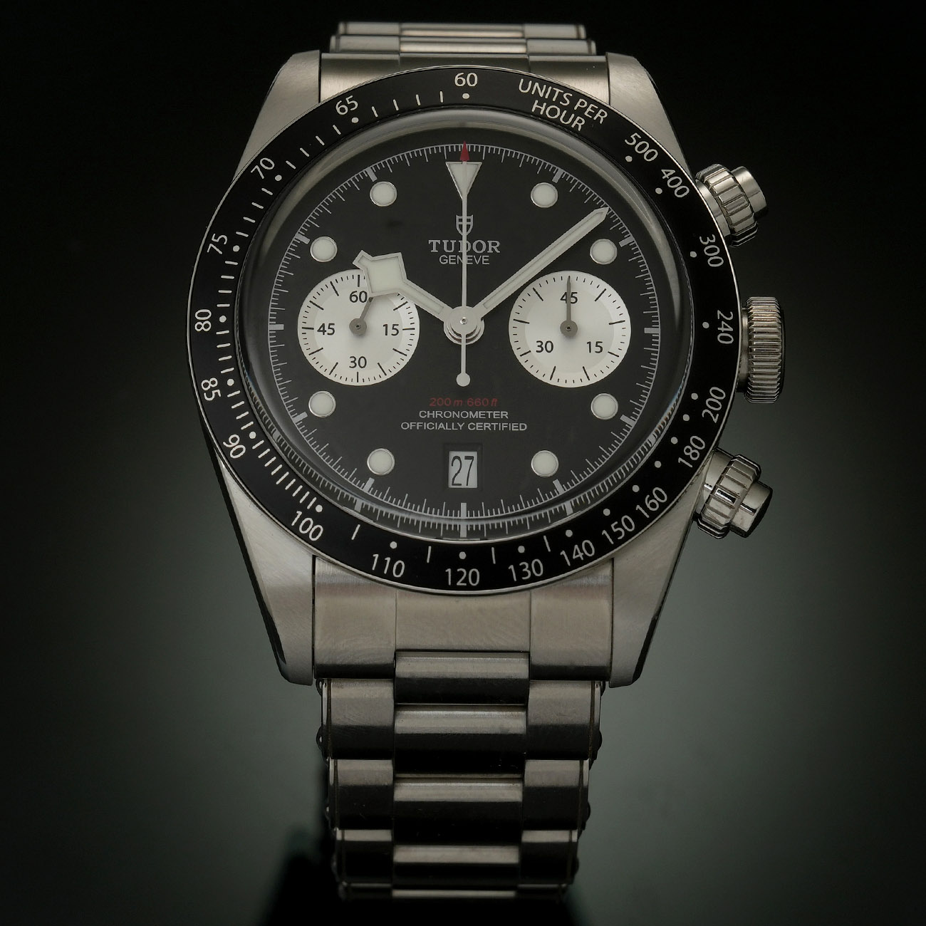 TUDOR(USED)튜더 블랙베이 크로노 79360N