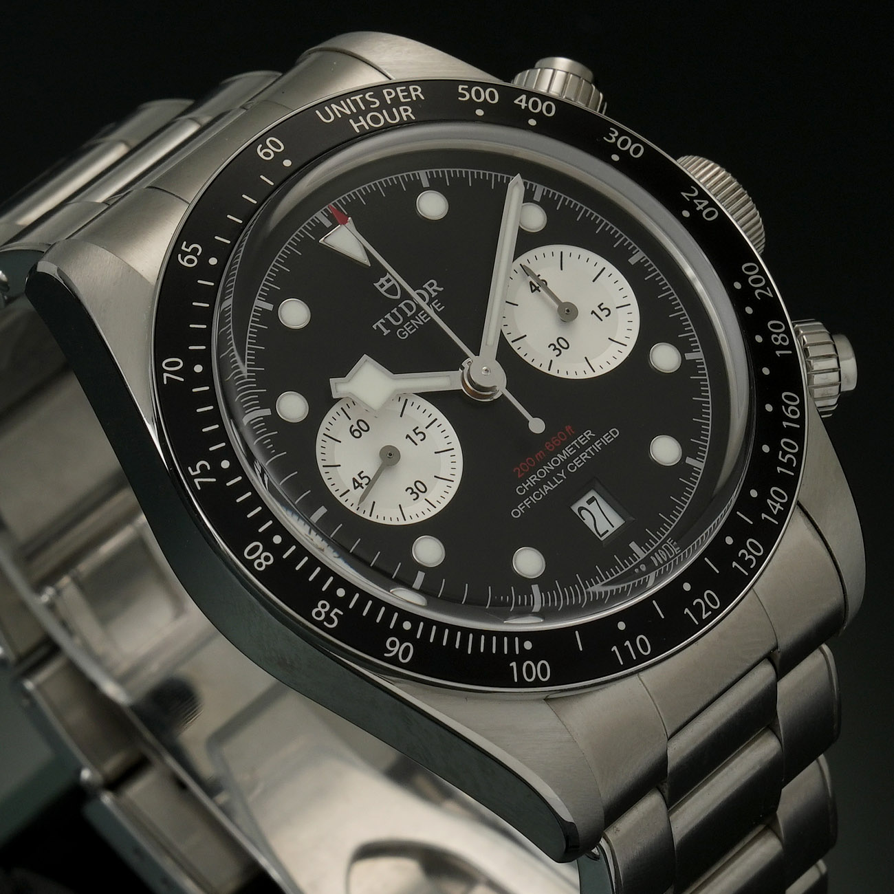 TUDOR(USED)튜더 블랙베이 크로노 79360N