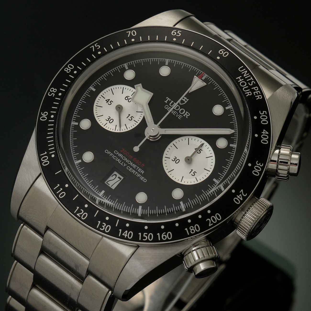 TUDOR(USED)튜더 블랙베이 크로노 79360N