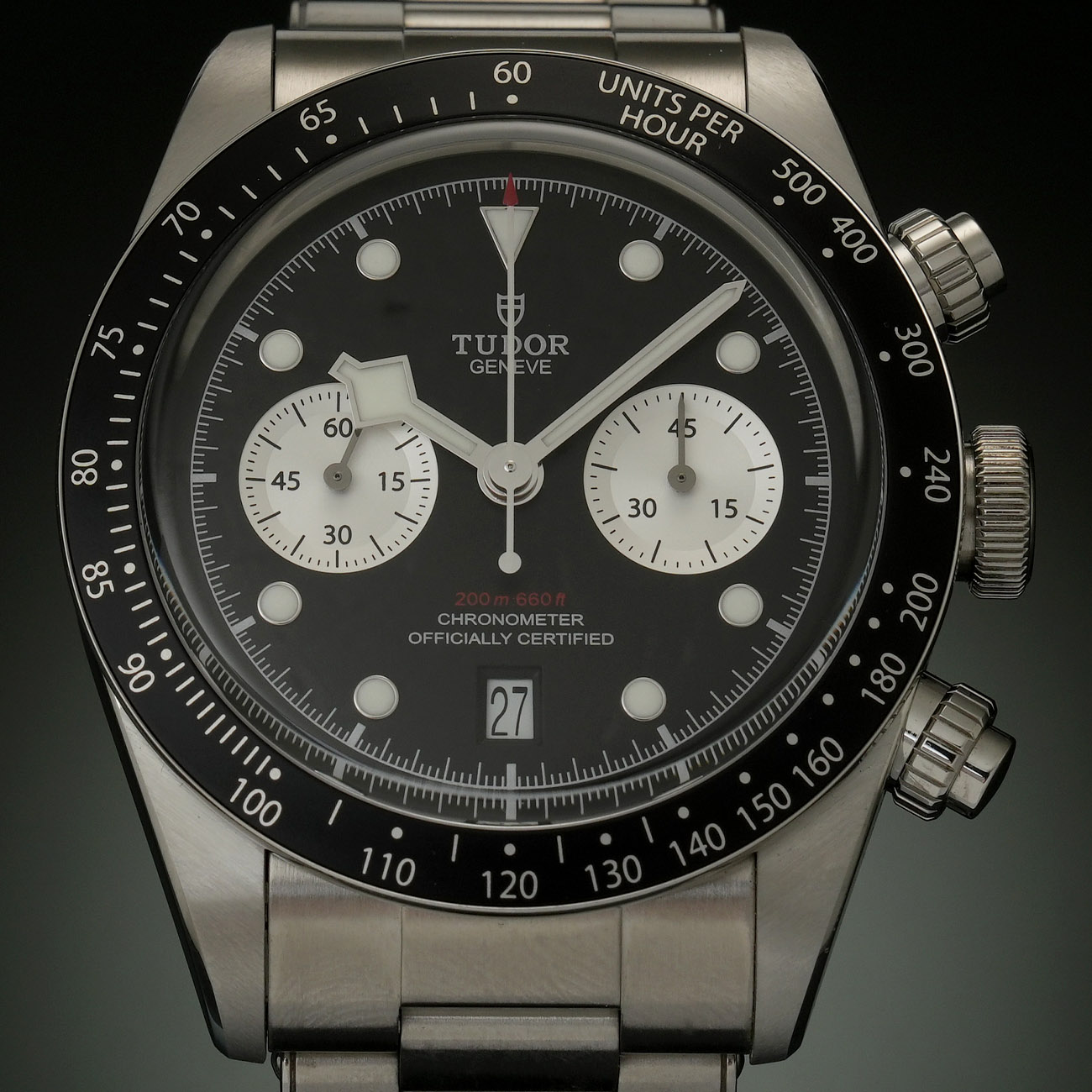 TUDOR(USED)튜더 블랙베이 크로노 79360N
