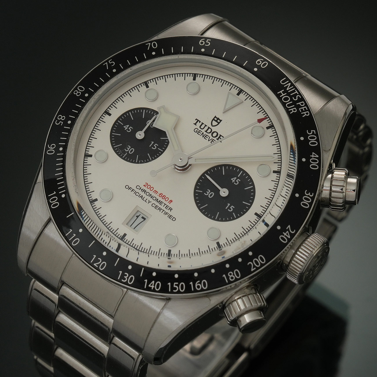 TUDOR(USED)튜더 블랙베이 크로노 79360N