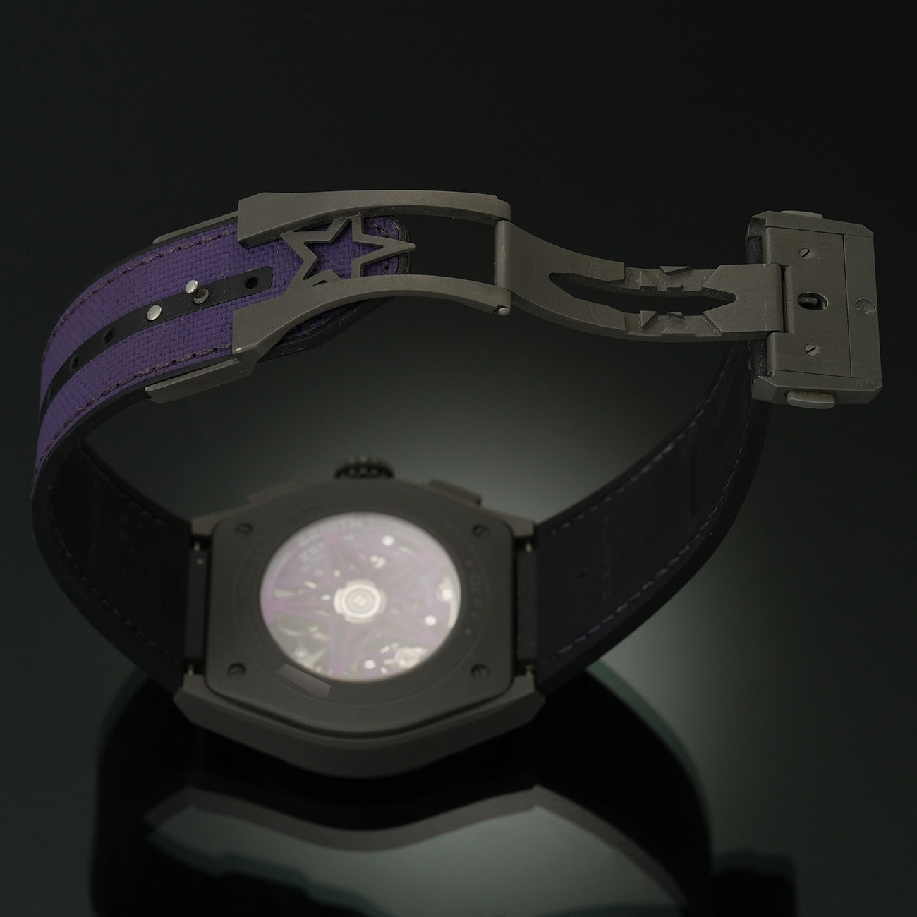 ZENITH(USED)제니스 데피 21 엘프리메로 울트라바이올렛