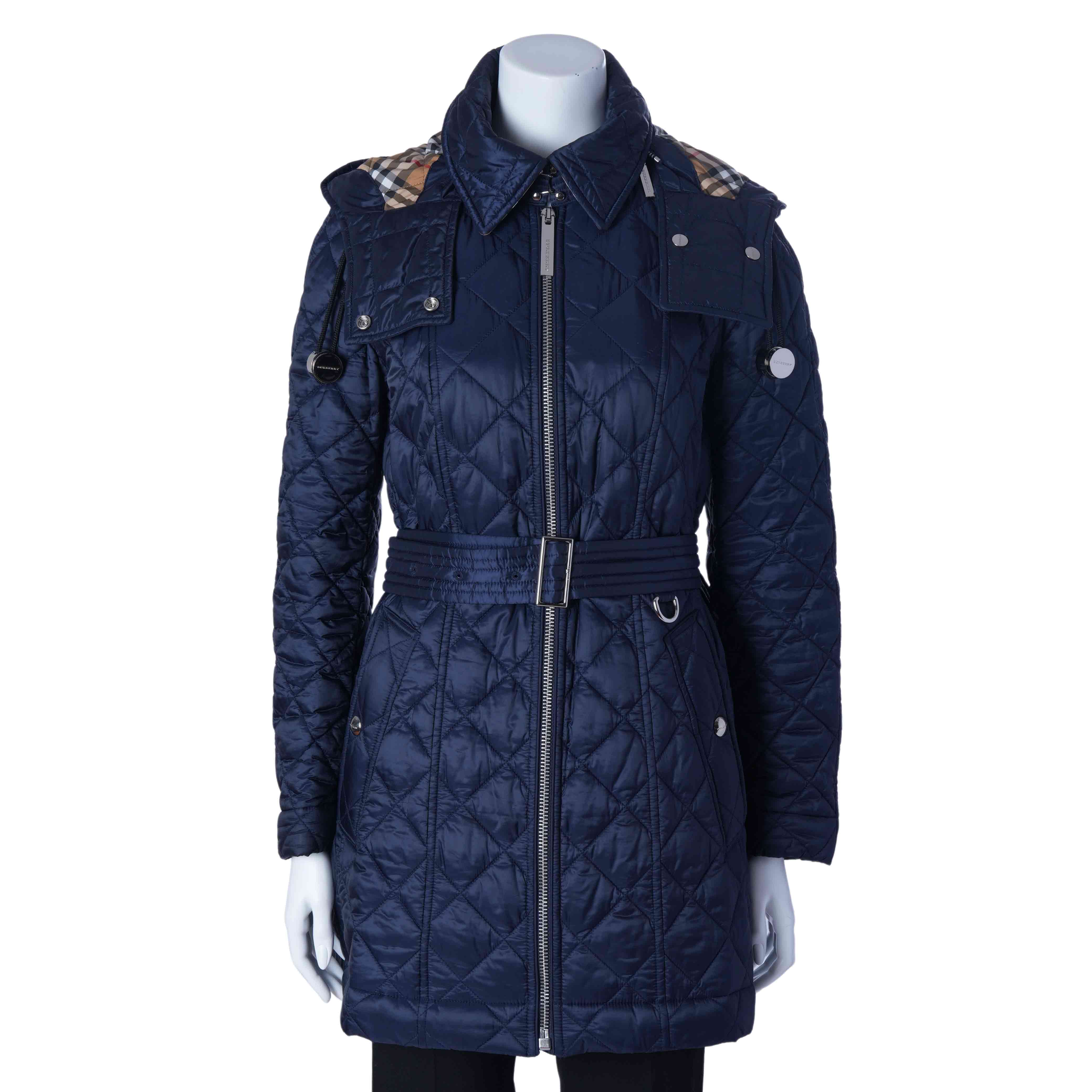BURBERRY(USED)버버리 8002876 퀼팅 코트#S