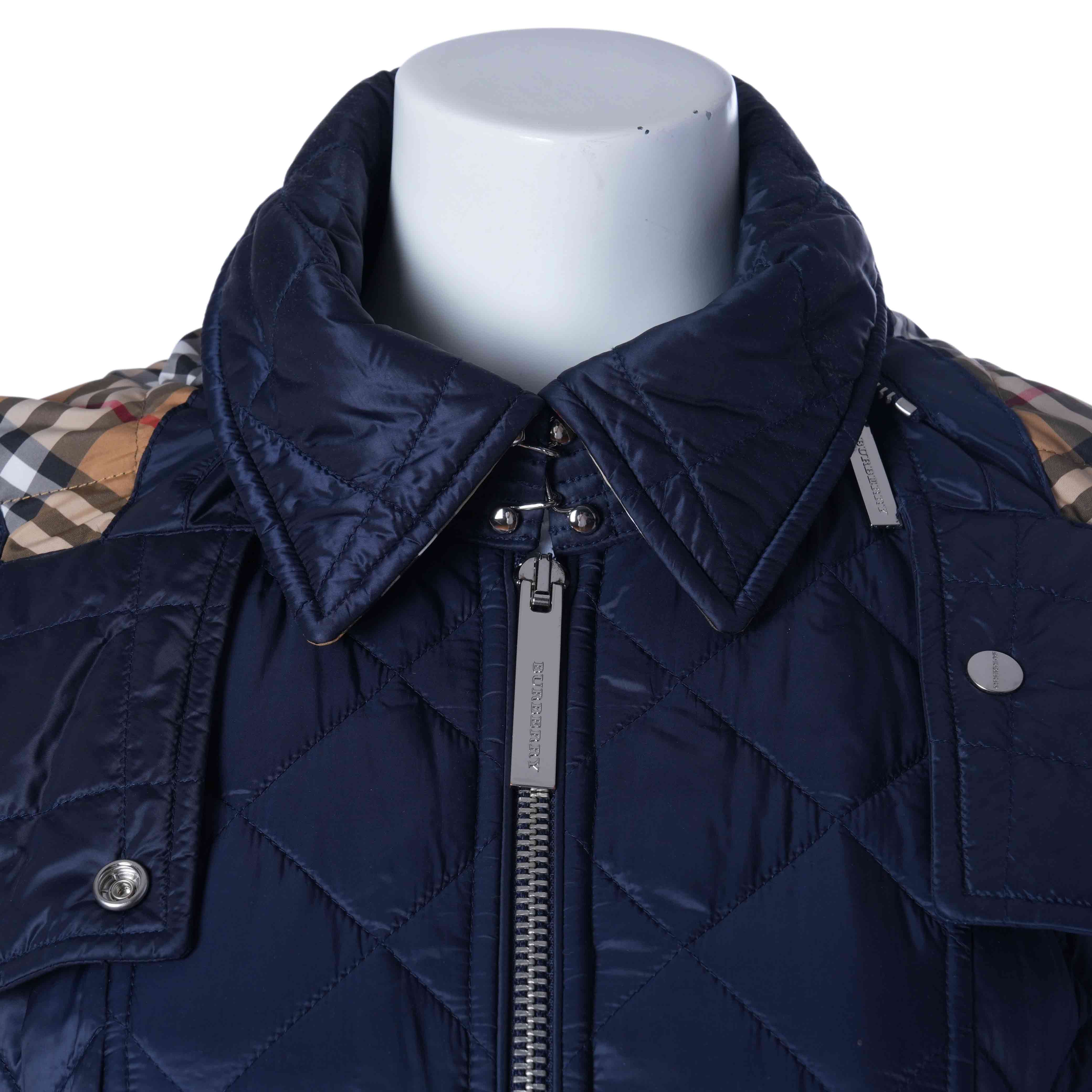 BURBERRY(USED)버버리 8002876 퀼팅 코트#S
