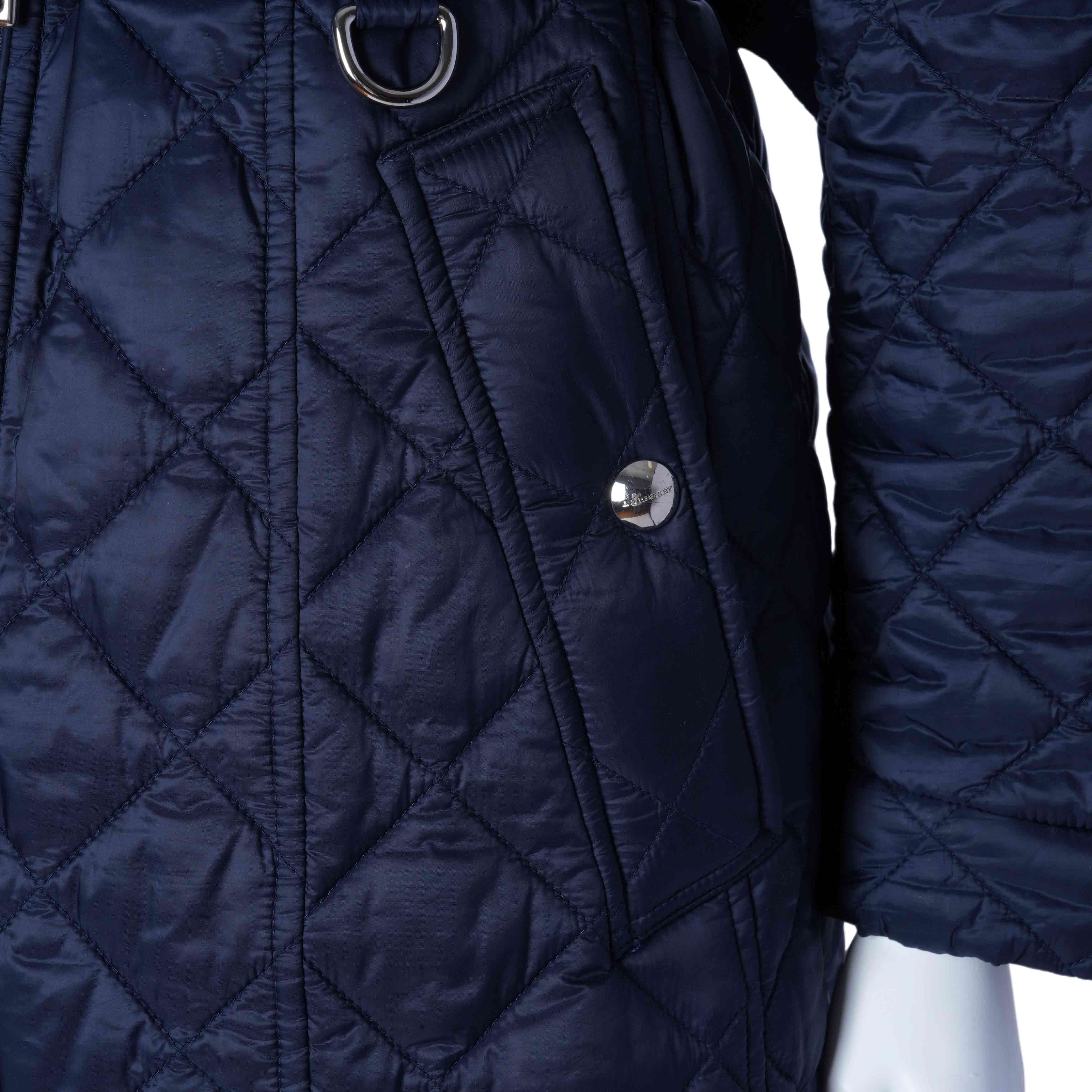 BURBERRY(USED)버버리 8002876 퀼팅 코트#S
