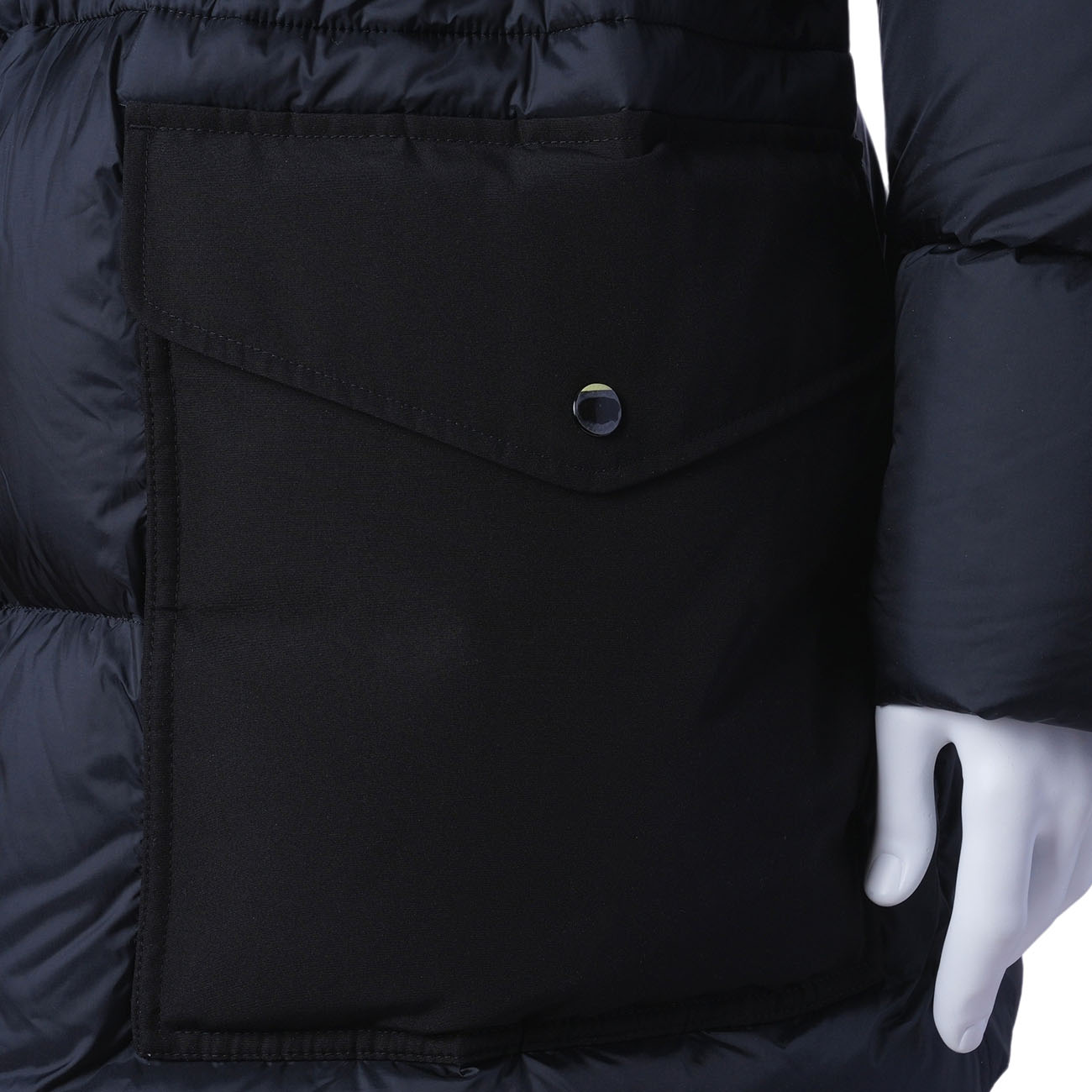 BURBERRY(USED)버버리 8043846 로고 아플리케 후드 푸퍼 패딩#M