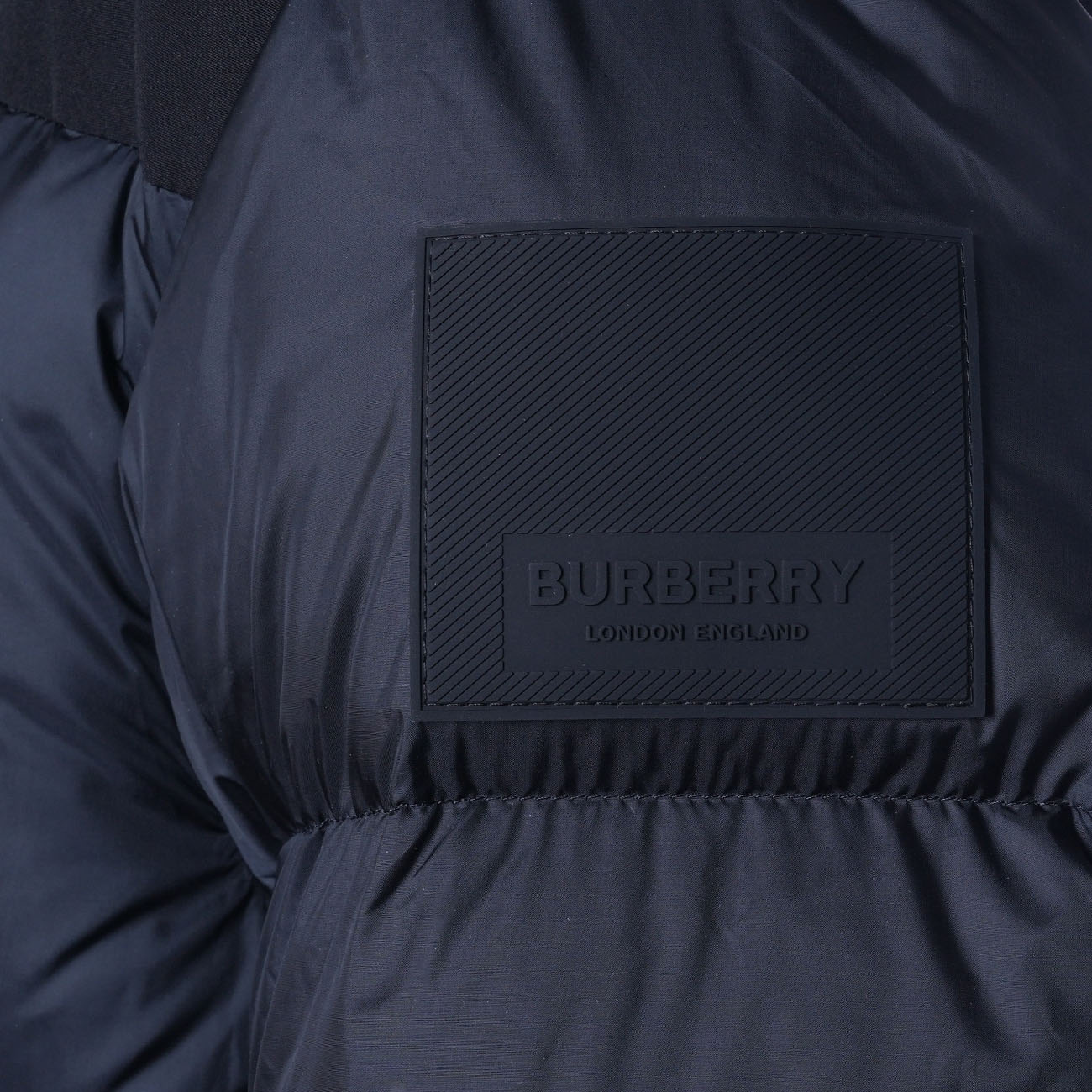 BURBERRY(USED)버버리 8043846 로고 아플리케 후드 푸퍼 패딩#M