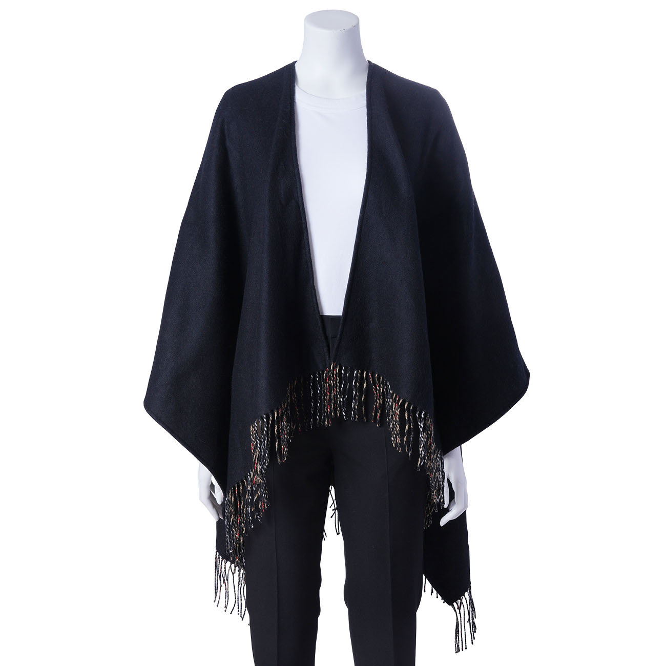BURBERRY(USED)버버리 8077897 버버리 울 케이프