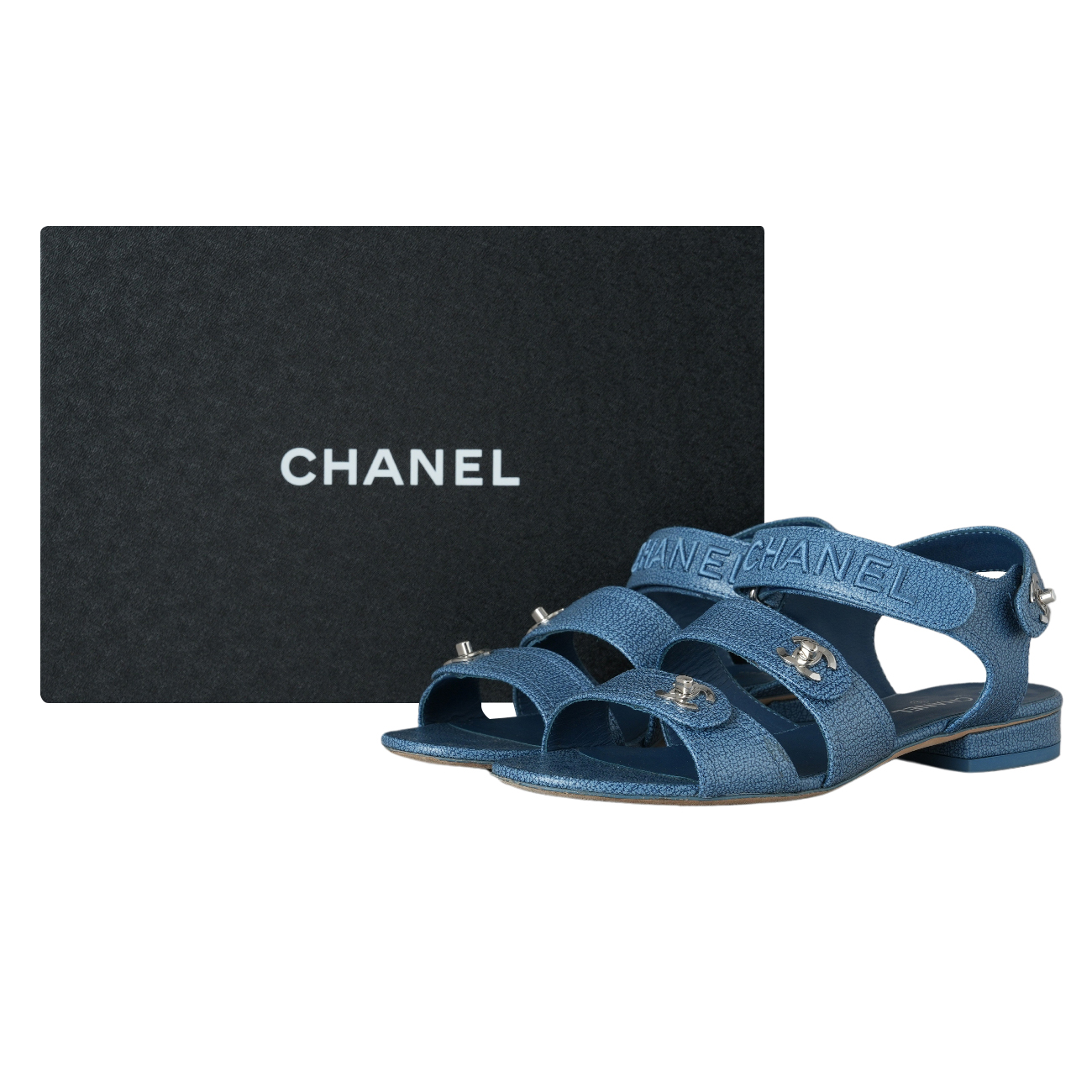 CHANEL(USED)샤넬 샌들 G37388 #37.5
