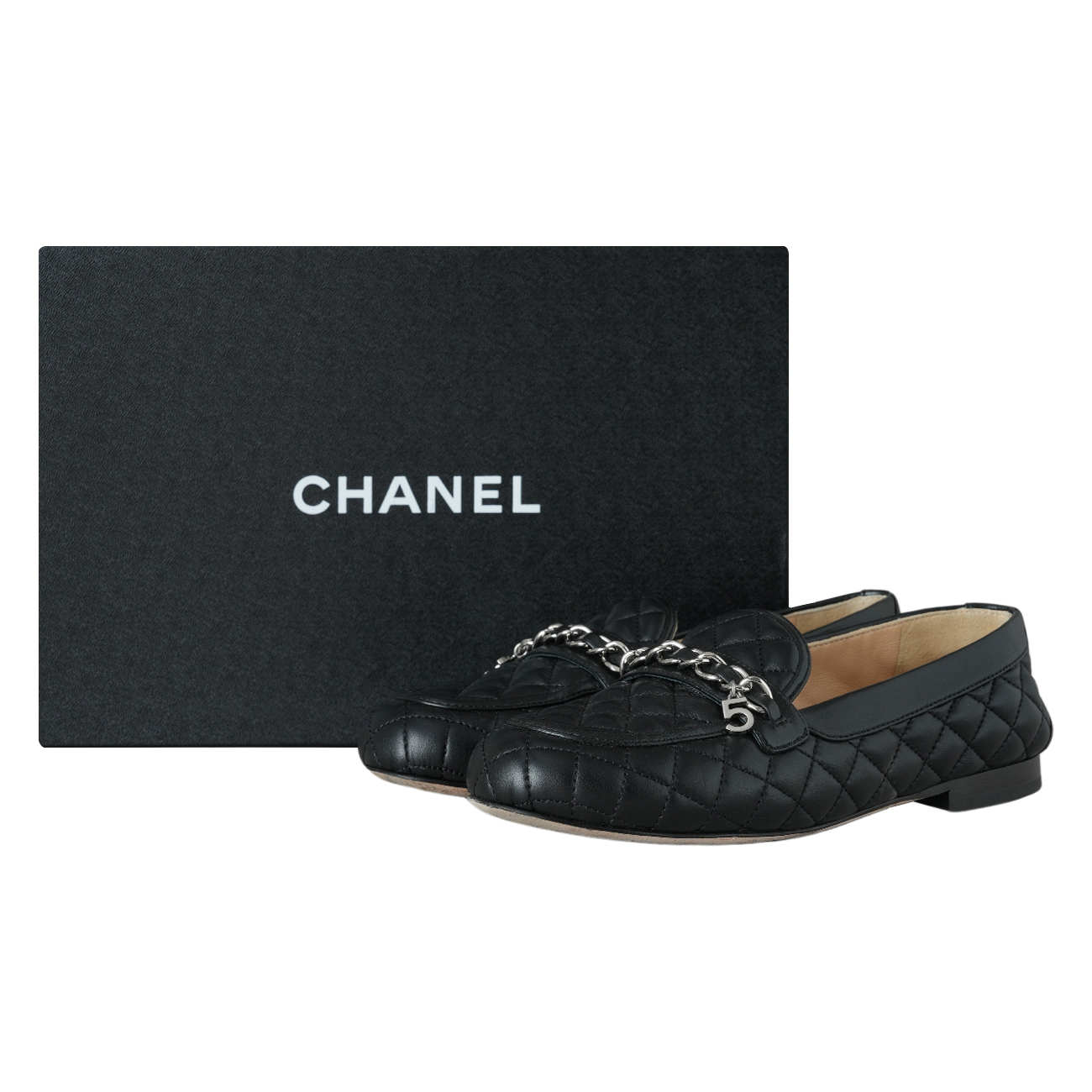 CHANEL(USED)샤넬 퀼팅 로퍼 G37312 #36.5
