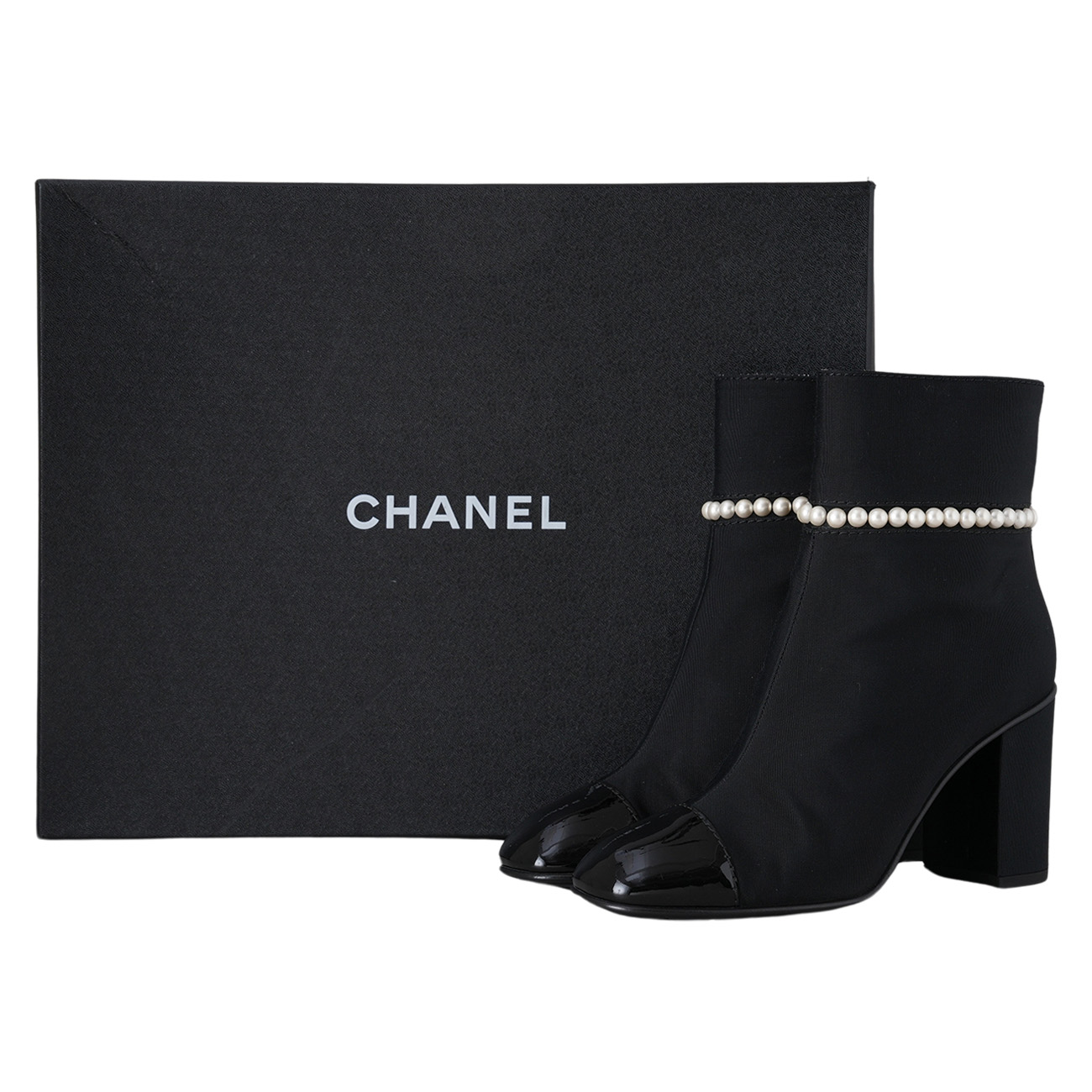 CHANEL(USED)샤넬 G35008 앵클부츠# 37.5