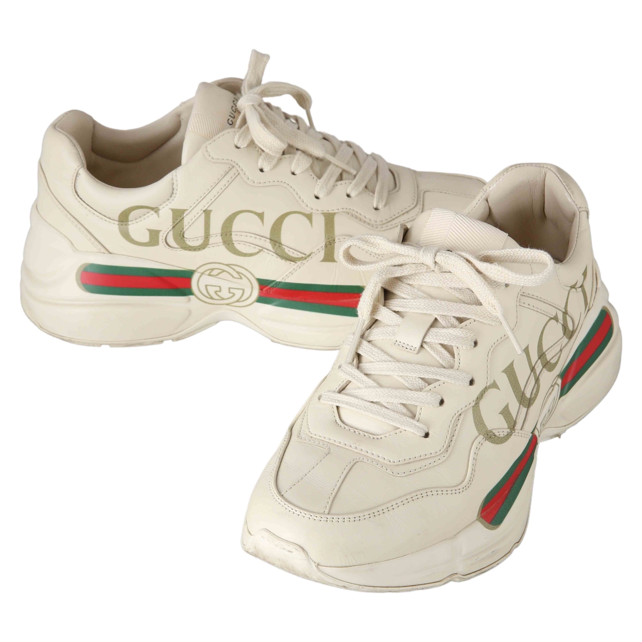 GUCCI(USED)구찌 528892 라이톤 스니커즈#37.5