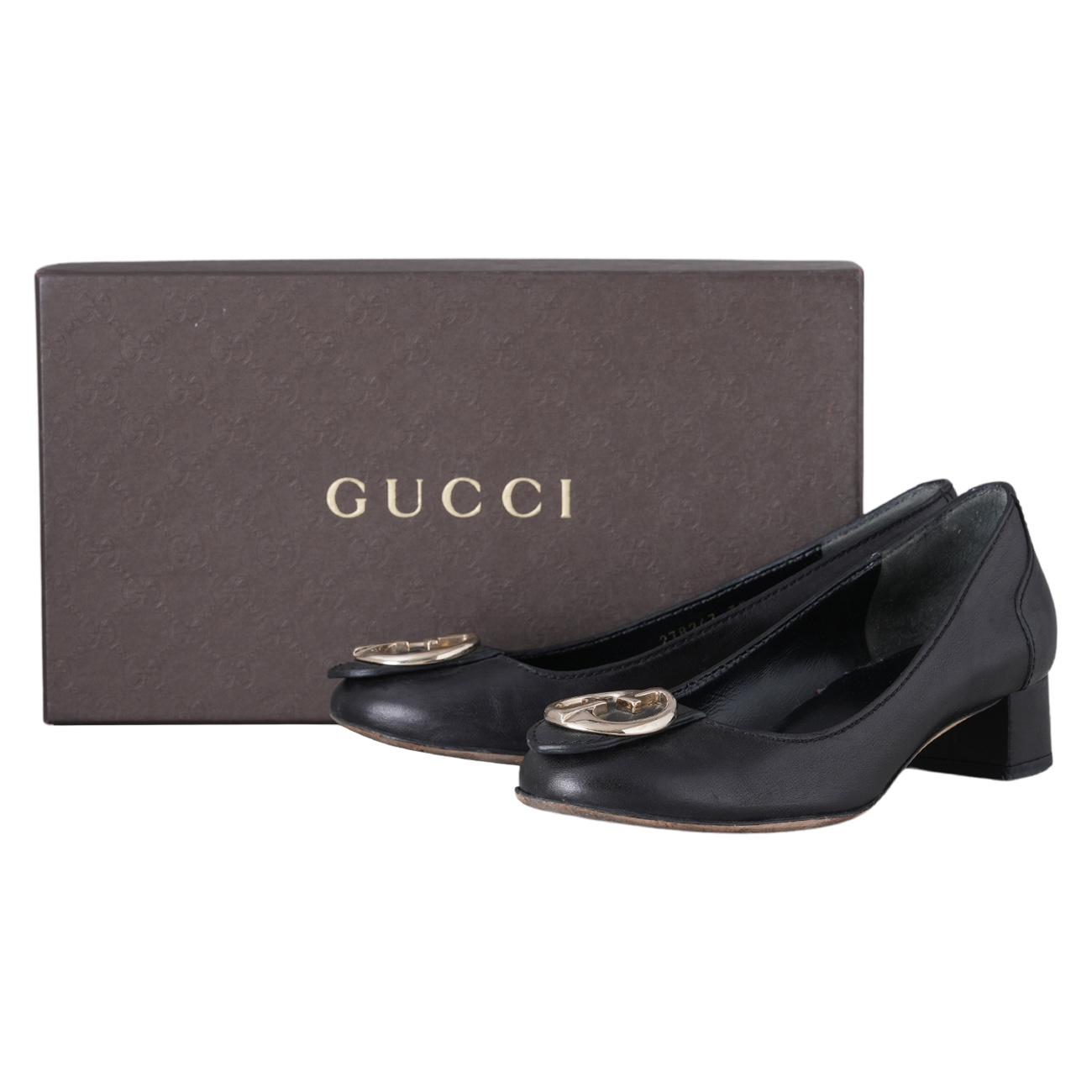 GUCCI(USED)구찌 278247 GG로고 힐 #35