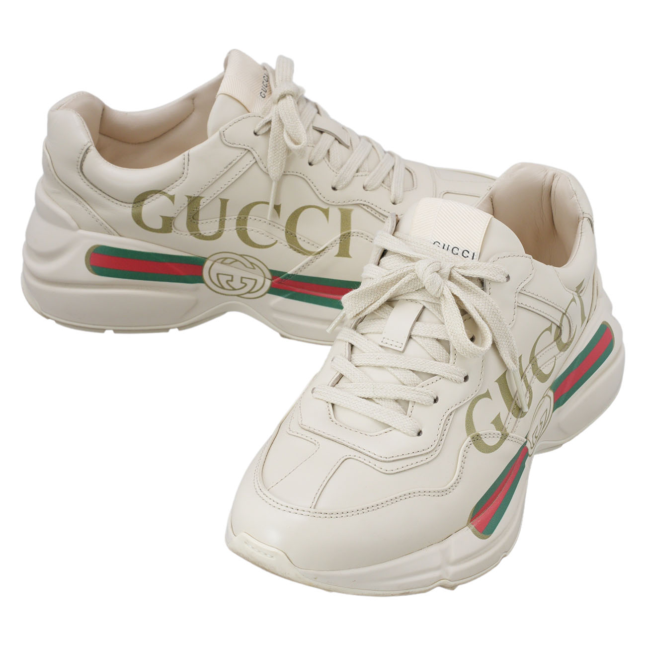 GUCCI(USED)구찌 528892 라이톤 스니커즈#38