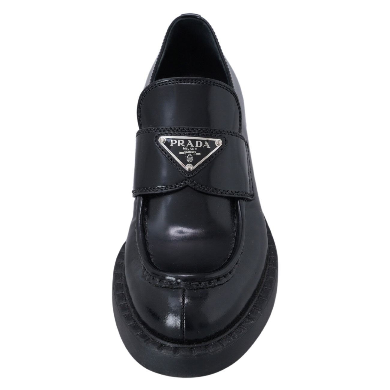 PRADA(USED)프라다 브러시드 로퍼 #36