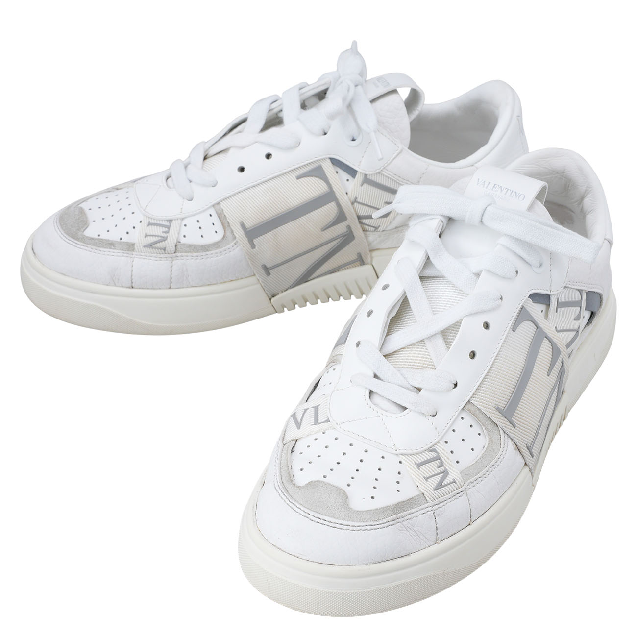 VALENTINO(USED)발렌티노 로고 밴드 스니커즈#40