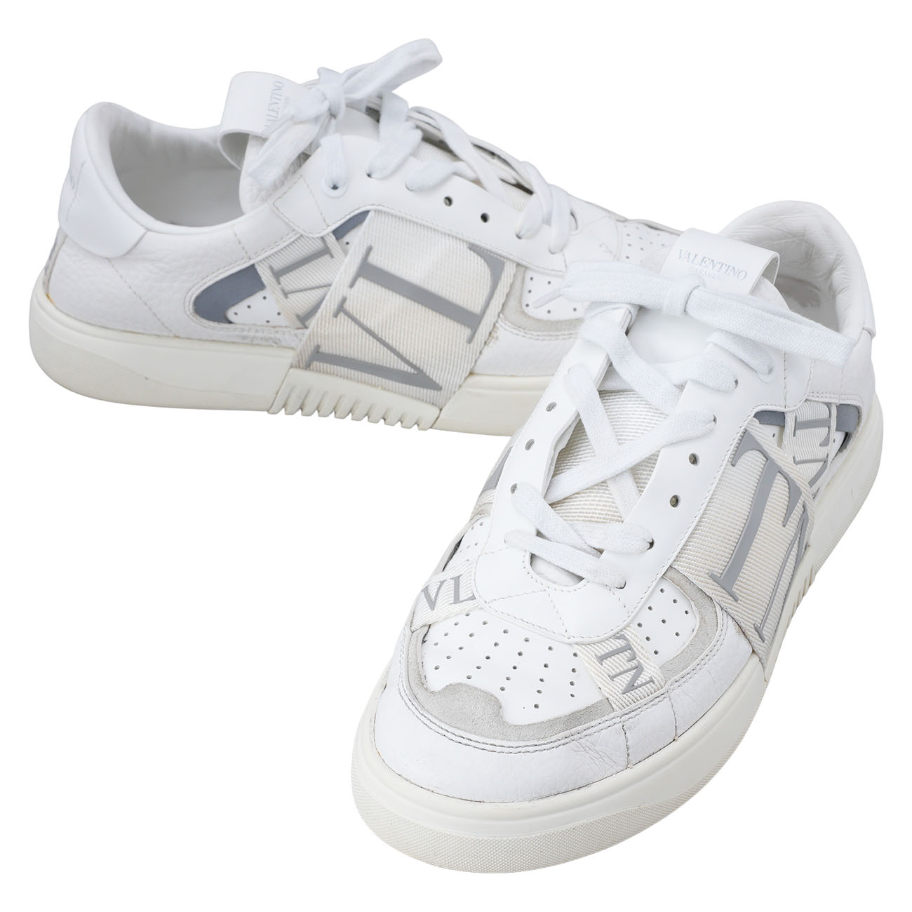 VALENTINO(USED)발렌티노 로고 밴드 스니커즈#40